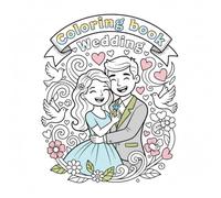 Coloring Book: WEDDING