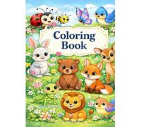 Coloring Book: wild animals (Aunt Paula’s Little Coloring World)