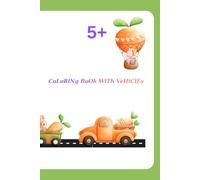 Coloring book with vehicles 5+