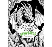 Coloring Book - Wyverns Edition:: A Beautiful Adult Coloring Book of Mystical Dragons, Magical Forests, and Intricate Designs (Fantasy Series)
