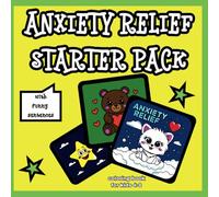 coloring books for kids ages 4-8, anxiety relief, activity, funny sentences, great for gift: smple and easy animals landscape fantasy for boys and girls