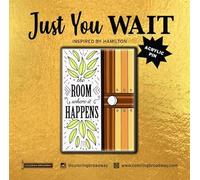 Coloring Broadway - Pin acrílico para habitación musical Where it Happens, 1 pin acrílico individual, inspirado en Hamilton, cortado con láser, alta definición (1.5 x 1.15 pulgadas), Acrílico, Sin