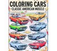 COLORING CARS: Classic American Muscle