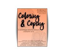Coloring & Coping: Portrait Edition, Men's Volume: A Bonafide Mental Health Coloring Book (Coloring & Coping: Bonafide Mental Health Coloring Books)