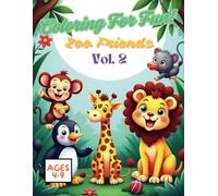 Coloring for Fun! Zoo Friends: vol.2