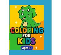 Coloring for Kids: Each page is designed with extra-bold outlines and playful doodles that make coloring easy and exciting. It’s the perfect gift for early learners who love creativity and