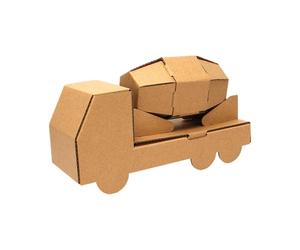 Coloring House Cardboard - Cardboard Playhouse For Kids - Paper Toys Making - Crisp KT Board, Cultivate Hands-on Ability, Concentration, Patience And Imagination, For Christmas