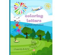 coloring letters: english alphabet (My alphabet - Coloring letters)