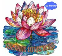 Coloring Lotus Bliss: A Stress-Relief Coloring Book For Adult &Teen. Meditation and Relaxation Experience.: 60 detailed illustrations with beautiful ... of coloring enjoyment for all skill levels.