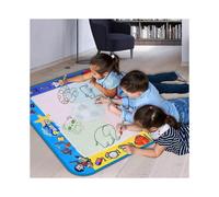Coloring Mat,kids Toys Large Water Painting Mat,toddlers Doodle Pad with 4 Colors,gifts for Girls Boys Age 3 4 5+ Years Old,4 Pens,drawing Molds And B
