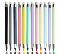 Coloring Pencils - 15cm, Perpetual Coloured Art Set | No-Sharpen Drawing Pens - Kids & Adults | Durable Macaron Shades | School, Office, Sketching, Journaling, Craft Projects