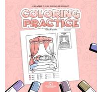 Coloring Practice Workbook - Learn Where to Place Shadows and Highlights - Girly Stuff: PDF Download Included