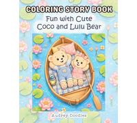 Coloring Story Book | Fun with cute Coco and Lulu Bear: Parent-Child bonding | Screen-free Activity