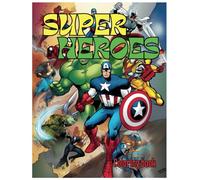 Coloring Super Heroes: Super Heroes Coloring Book