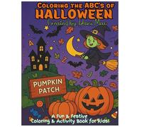 Coloring the ABC’s of Halloween