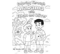 Coloring Through Alabama with Ethan and Oliver (Ethan and Oliver Adventures)