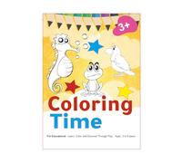 Coloring Time: For Educational : Learn, Color, and Discover Through Play , Ages: 3 to 8 years. (Play, Color & Learn Activity Pack.)