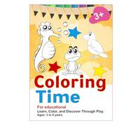 Coloring Time: For educational : Learn, Color, and Discover Through Play , Ages: 3 to 8 years. (Play, Color & Learn Activity Pack.)