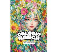 COLORIR MANGÁ: Livro de Colorir Mangá para Crianças e Adultos