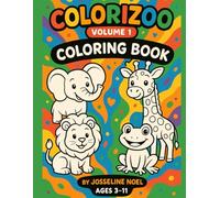 Colorizoo Volume 1: Simple & cute animal Coloring book