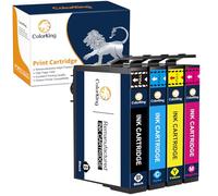 ColorKing 604 XL Cartuchos Remanufacturado para Epson 604XL Cartucho para Epson XP 2200 para Epson Expression Home XP-2205 XP-3200 XP-4200 Workforce WF-2910 WF-2930 (1Negro 1Cian 1Amarillo 1Magenta)