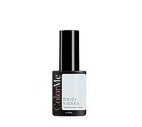 ColorMe Esmalte de Uñas en Gel Semipermanente 10 ml UV/LED Blanco French Daisy Kisses - Sin HEMA y 100% Vegano - Larga Duración, Brillo Intenso y Acabado Profesional - Laca de Uñas