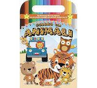 Coloro gli animali. Libro da colorare con maniglia. Ediz. illustrata (Coloriamo)