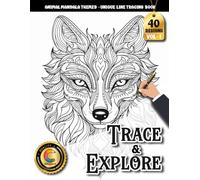 COLOROO Ink Tracing Book: Animal Mandala for Mindfulness and Inner Balance: Adult Coloring Book for Relaxation and Mindfulness | Discover Beautiful ... (Animal Mandala Trace and Explore Series)