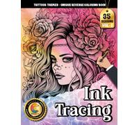 COLOROO Ink Tracing Book: Tattoo Art for Beginners to Build Drawing Skills: Trace the Line Coloring Book for New Artists | Gain Confidence Using ... Tattoo Patterns (Tattoos Tracing Series)