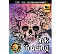 COLOROO Ink Tracing Book: Tattoos for Stress Relief and Artistic Expression: Stress Relief Coloring Book Alternative for Everyday Relaxation | Enjoy ... Clean Line Designs (Tattoos Tracing Series)