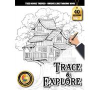 COLOROO Ink Tracing Book: Tree House Journeys for Relaxation and Mental Clarity: Stress Relief Coloring Book for Adults Seeking Balance | Encourage ... (Tree House Tracing and Explore Series)