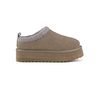 Colors of California - Bota Eggy Platform con Costuras Mujer - Shoes - Mujer - Marrón - 38 EU -
