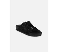 Colors of California Cow suede bio with two buckles 38 Negro