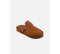 Colors of California Leather sabot with stitchings 40 Marrón