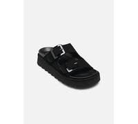 Colors of California Platform sabot in leather 36 Negro