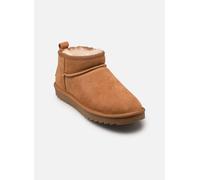 Colors of California Short sheepskin boot in suede 36 Marrón