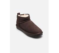 Colors of California Short sheepskin boot in suede 37 Marrón