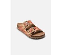 Colors of California Two buckle sandal in rafia 38 Multicolor