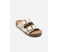 Colors of California Two buckle sandal nubuck stras 36 Blanco