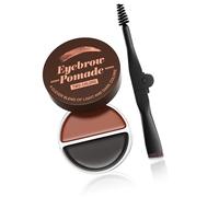 Colors Pomada para cejas con brocha Crema para peinar Cejas 2 en 1 para todo tipo de piel colores con brocha