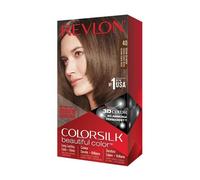 Colorsilk - Cabello Revlon, tamaño mediano, color marrón ceniza, 40 - 10 oz (paquete de 6), sin amoníaco