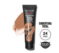 Revlon ColorStay Full Cover Foundation Base de maquillaje de larga duración para todo tipo de piel con SPF 10, Tono 320