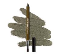 Revlon ColorStay Multiplayer Liner, Delineador de ojos multiusos con brocha profesional, textura cremosa, resistente al agua, waterproof, de larga duración, tono 405 Fortress, 0.8 g