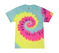 Colortone - Camiseta batik unisex «Swirl» Blast L