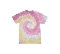 Colortone camiseta unisex tie-dye td02m - manga corta tee algodón colorido super