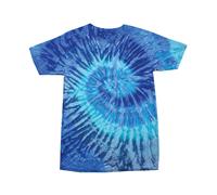 Colortone camiseta unisex tie-dye td02m - manga corta tee algodón colorido super