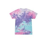 Colortone camiseta unisex tie-dye td02m - manga corta tee algodón colorido super