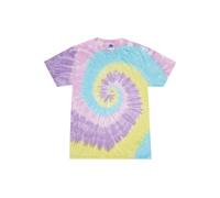 Colortone camiseta unisex tie-dye td02m - manga corta tee algodón colorido super