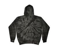 Colortone - Sudadera con capucha teñida Modelo Rainbow Tie Dye Unisex