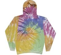 Colortone Unisex Batik Sudadera 'Rainbow' | Sudadera con Capucha Batik S - 3XL con Diferentes Patrones | Ropa Flower Power Sudadera Hombre Sudadera Mujer Algodón | Eternity, XXL